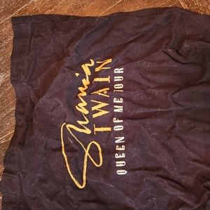 Shania twain black reusable bag queen of me tour